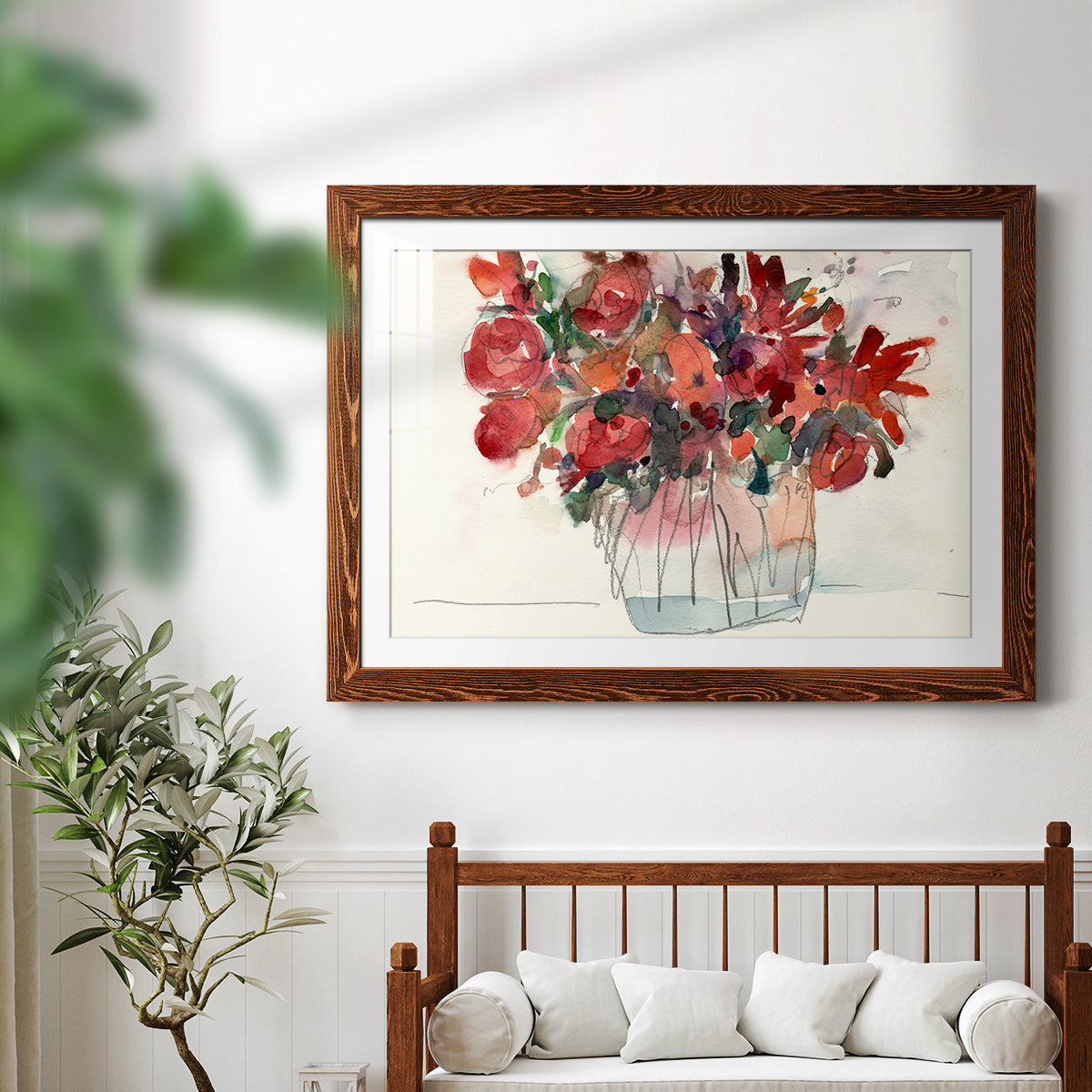 The Small Bunch I-Premium Framed Print - Ready to Hang