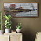 The Seine at Petit - Floater Framed Canvas Print
