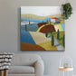 Illustrated Italian Landscape & Nature I-Premium Gallery Wrapped Canvas - Ready to Hang