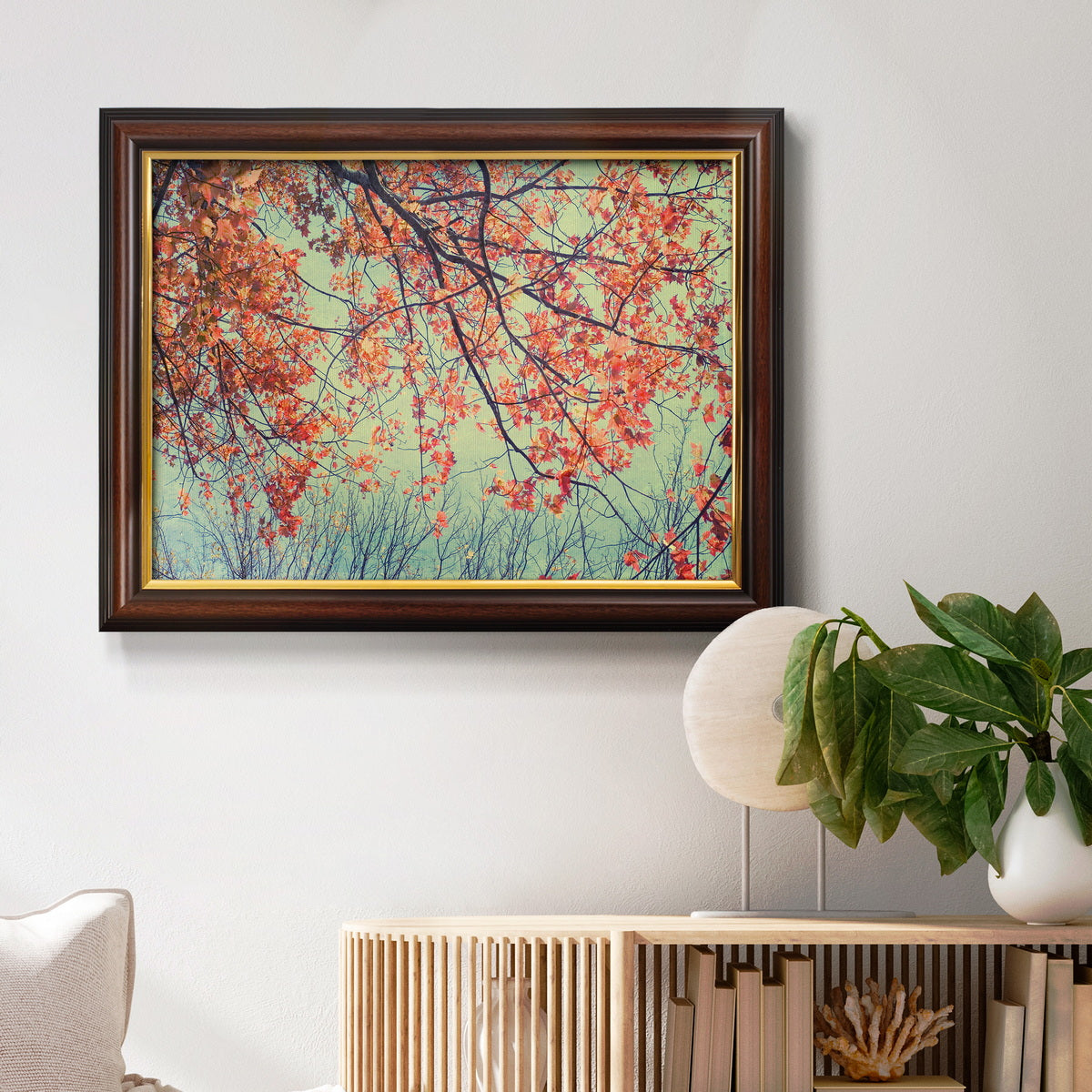 Autumn Tapestry II Premium Framed Canvas- Ready to Hang