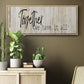 Together We Have - Floater Framed Canvas Print