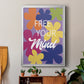 Free Your Mind - Modern Framed Canvas Print