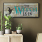 The Witch is in - Floater Framed Canvas Print