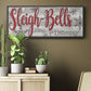 Sleigh Bells - Floater Framed Canvas Print