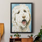 Labradoodle II - Modern Framed Canvas Print