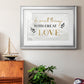 Small Things Gold Premium Framed Print - Ready to Hang