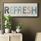 Orange Orchid - Floater Framed Canvas Print