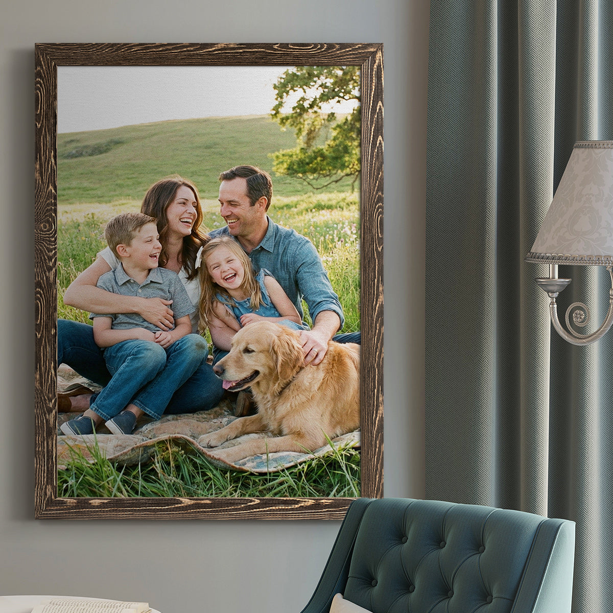 Custom Rustic Frames - Gallery Wrapped Canvas or Prints