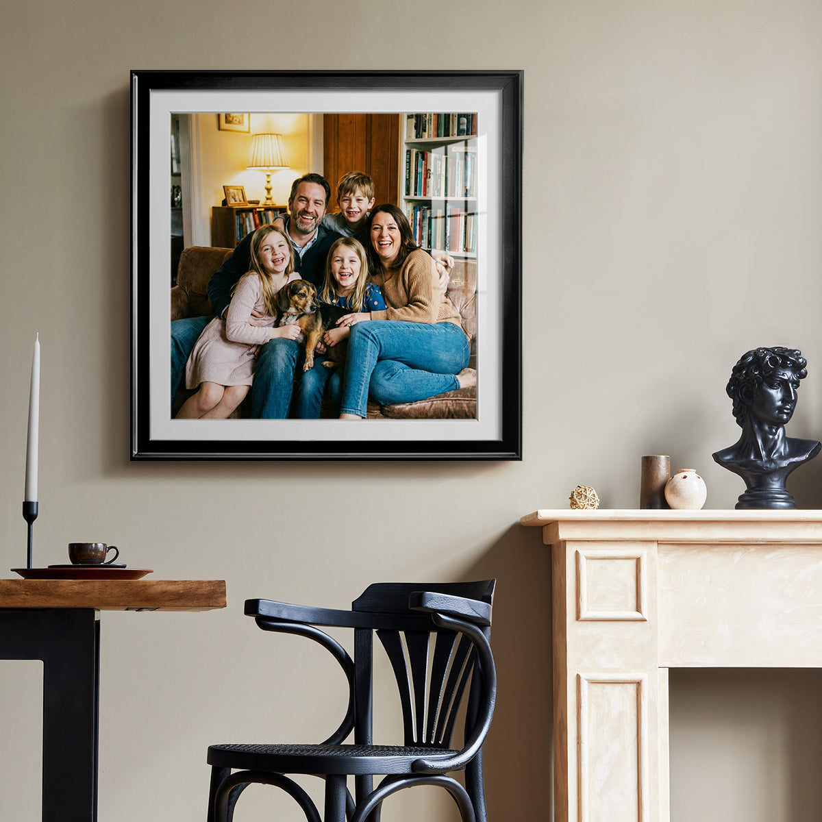 Square Custom Classic Frames - Gallery Wrapped Canvas or Prints