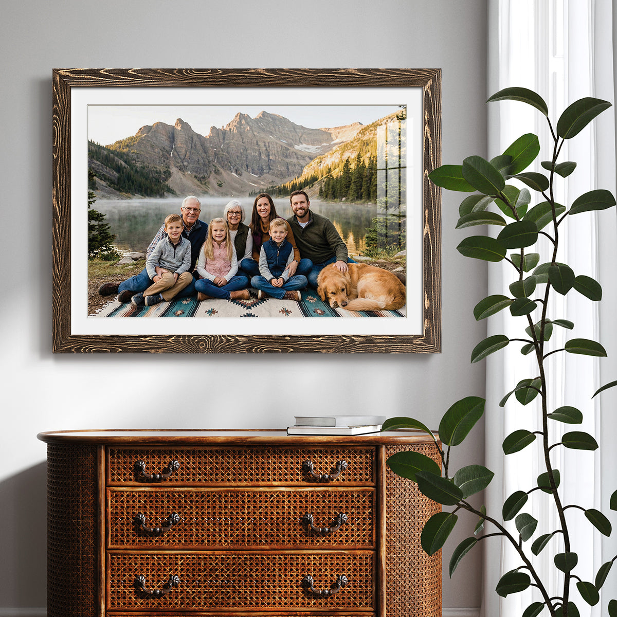 Landscape Custom Rustic Frames - Gallery Wrapped Canvas or Prints