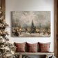 Honeyed Yule Whisper - Canvas Art Print