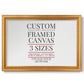 Frame Shop Custom Canvas