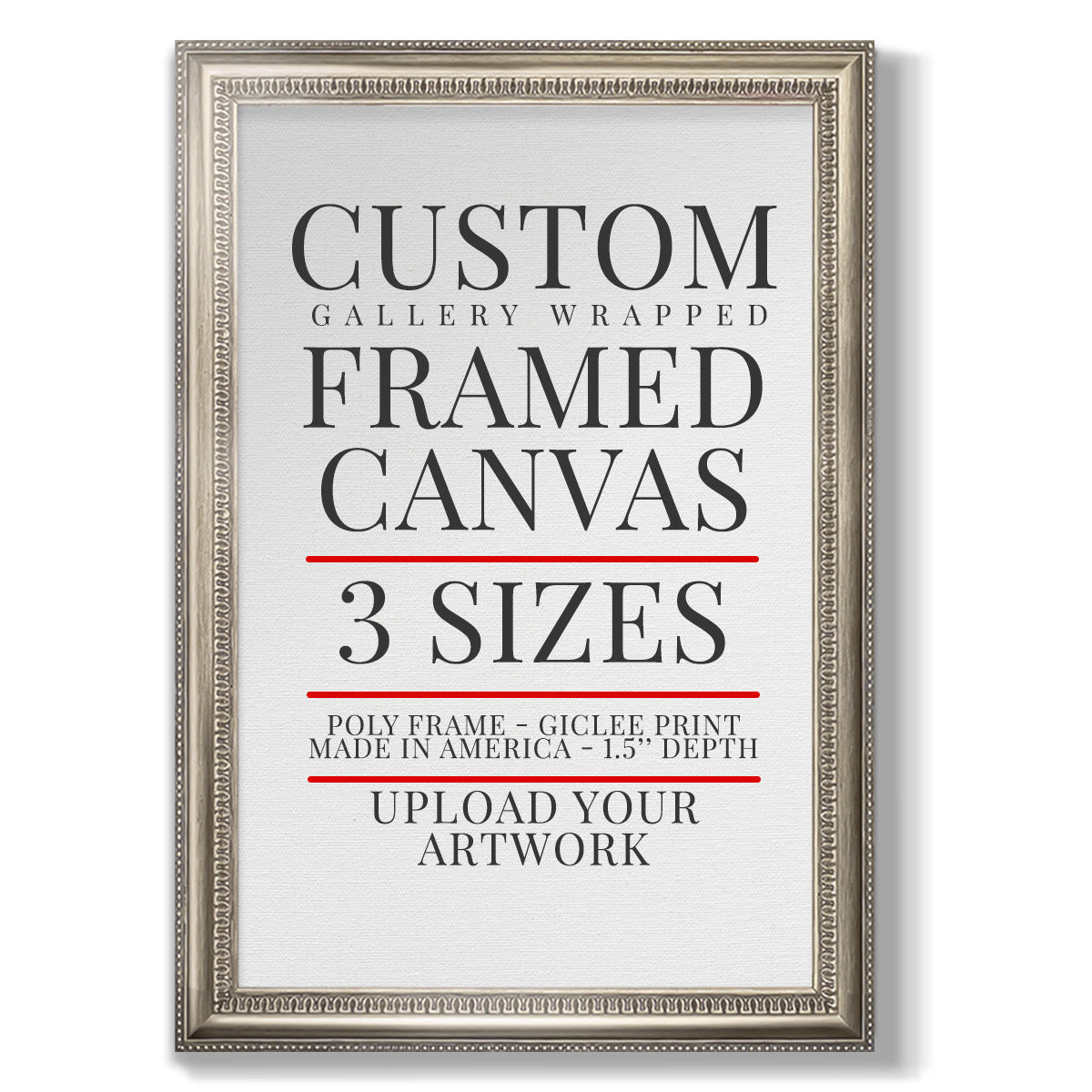 Frame Shop Custom Canvas