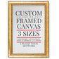 Frame Shop Custom Canvas