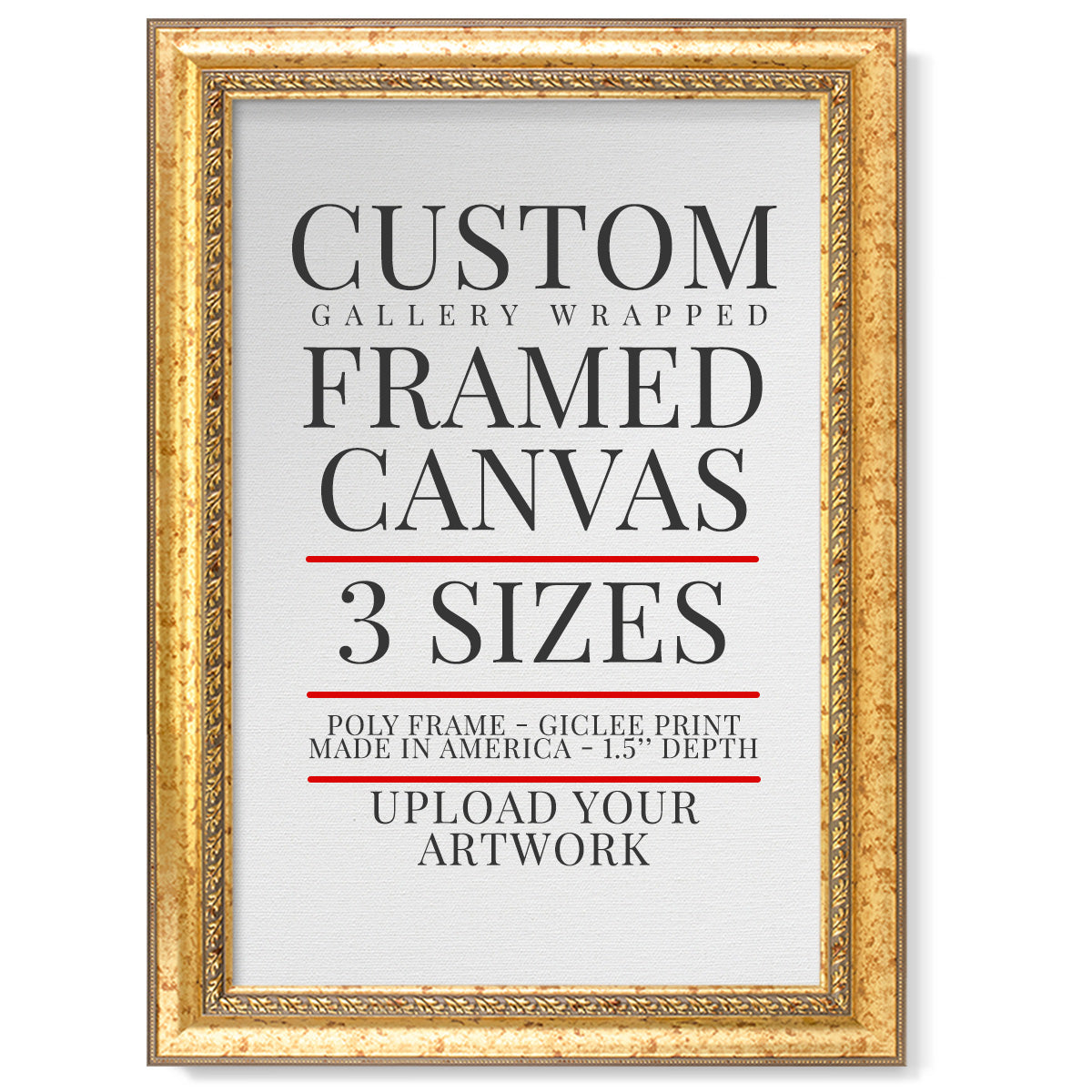 Frame Shop Custom Canvas