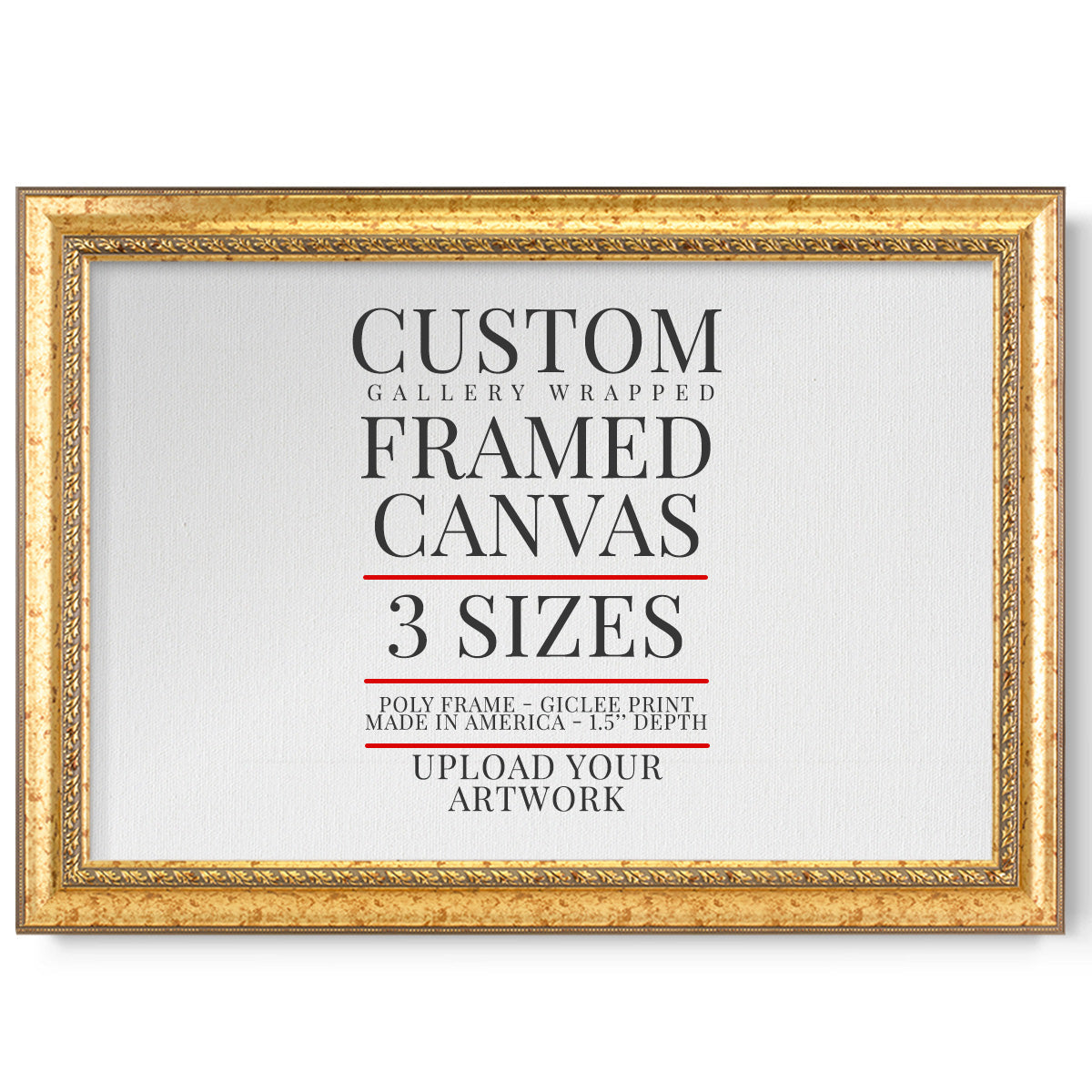 Frame Shop Custom Canvas