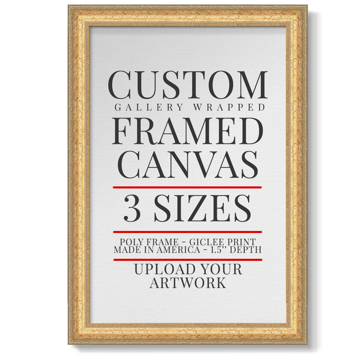 Frame Shop Custom Canvas