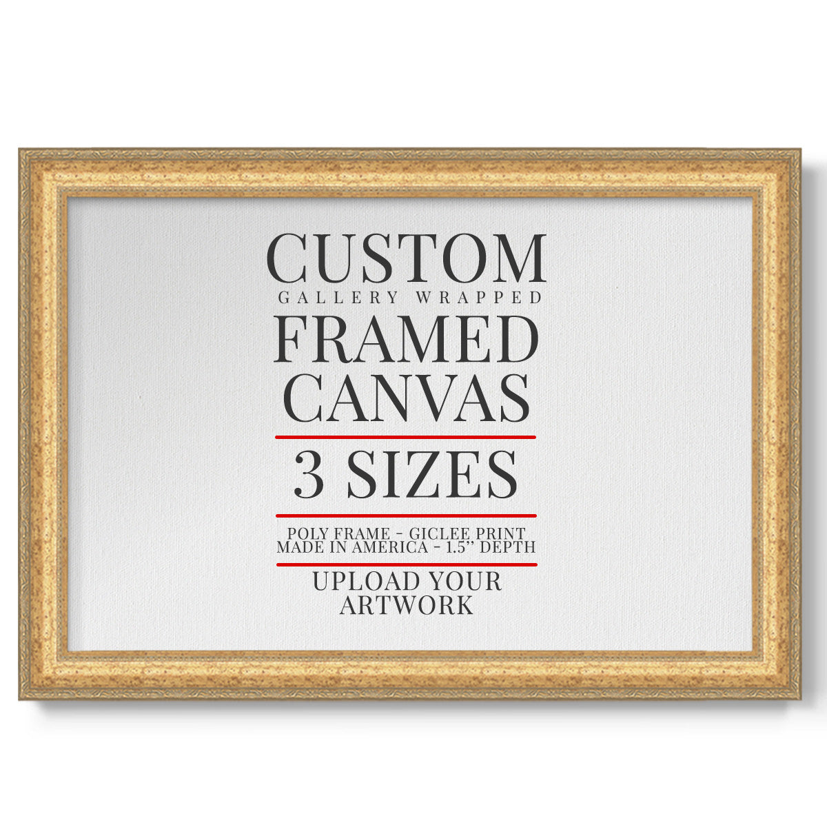 Frame Shop Custom Canvas