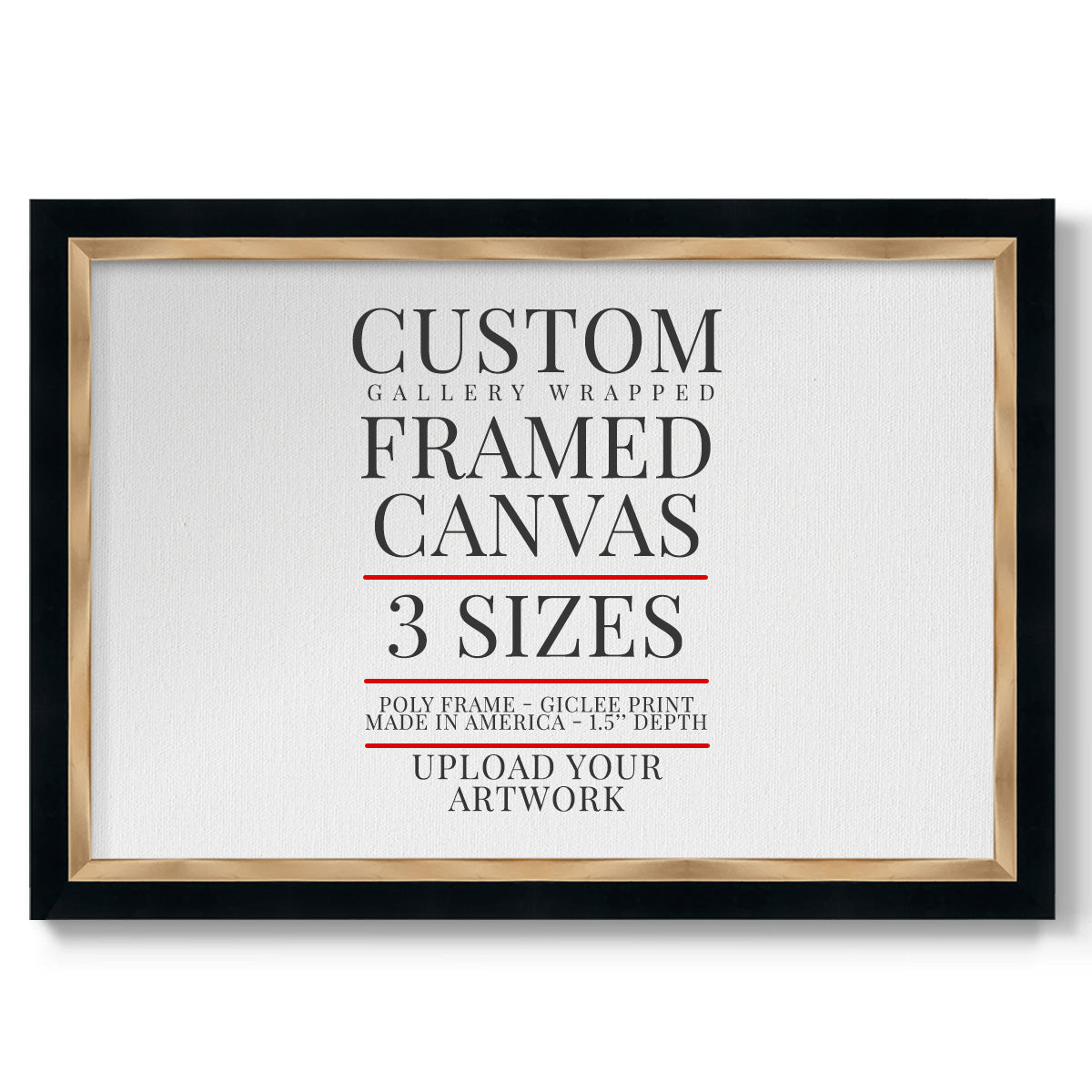 Frame Shop Custom Canvas