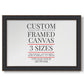 Frame Shop Custom Canvas