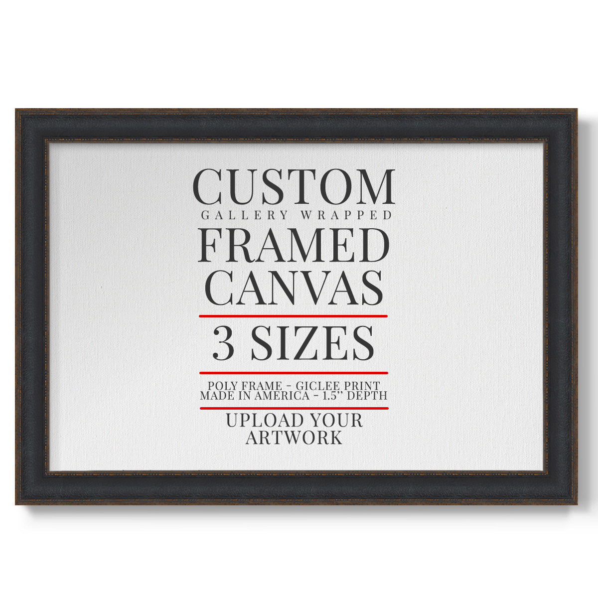 Frame Shop Custom Canvas