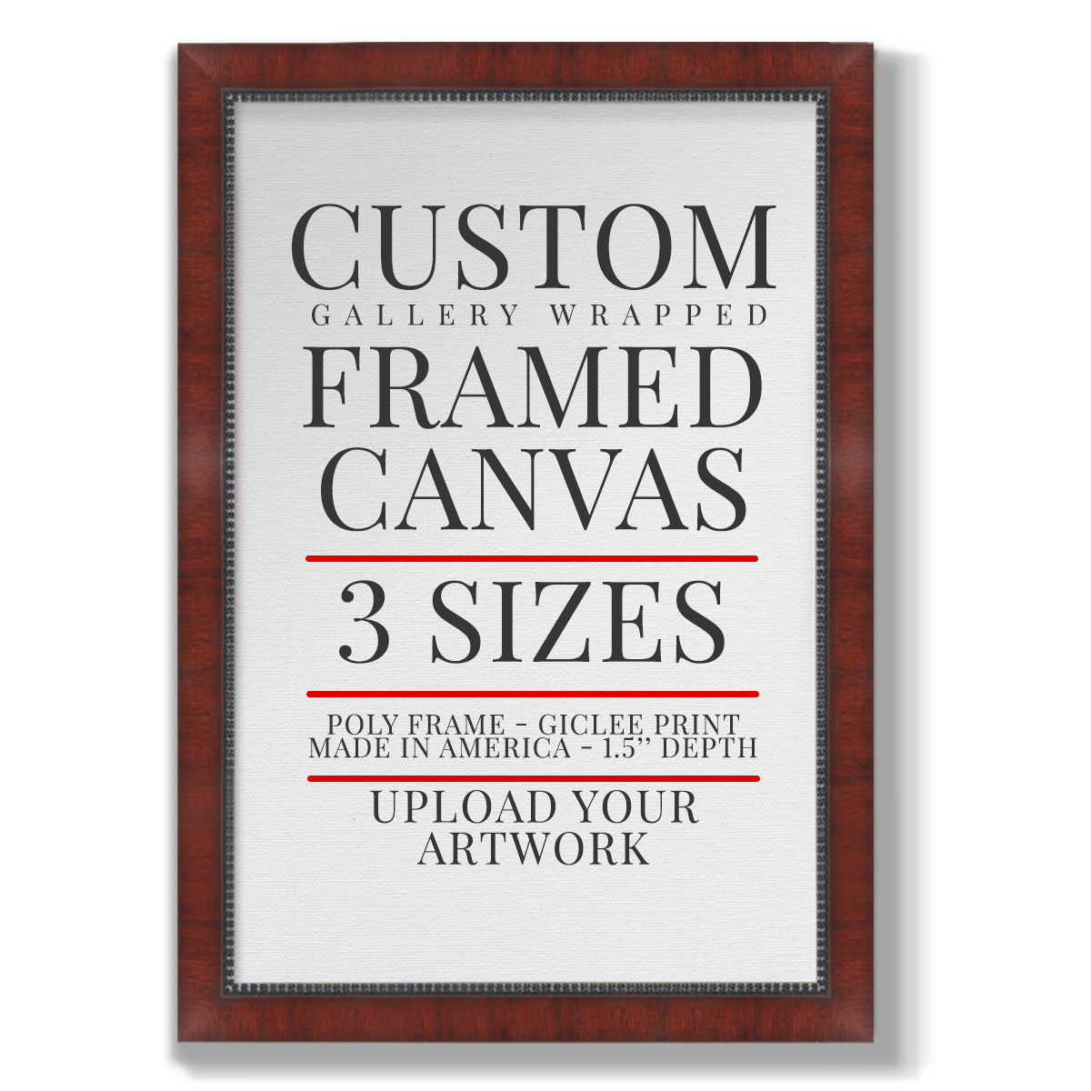 Frame Shop Custom Canvas