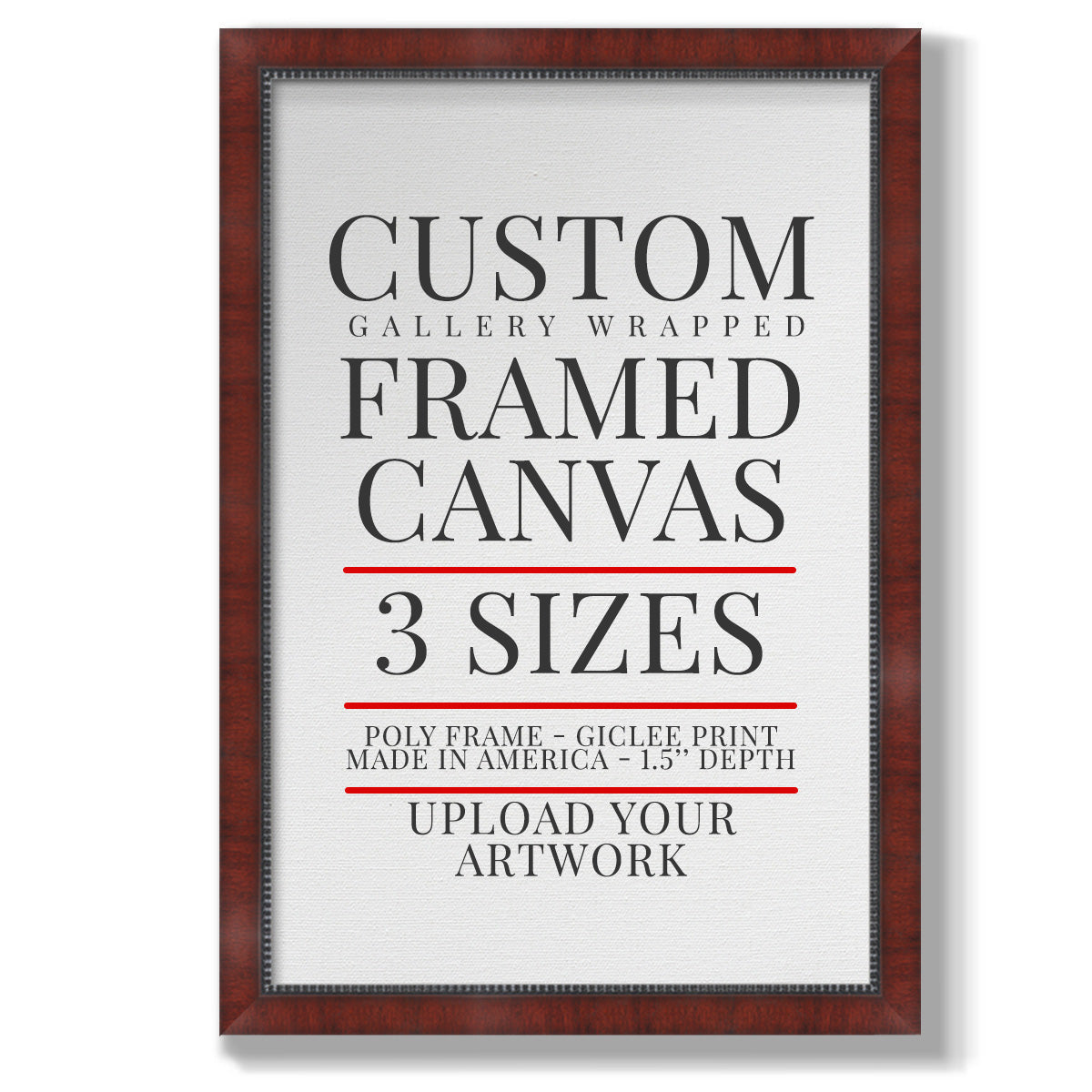 Frame Shop Custom Canvas