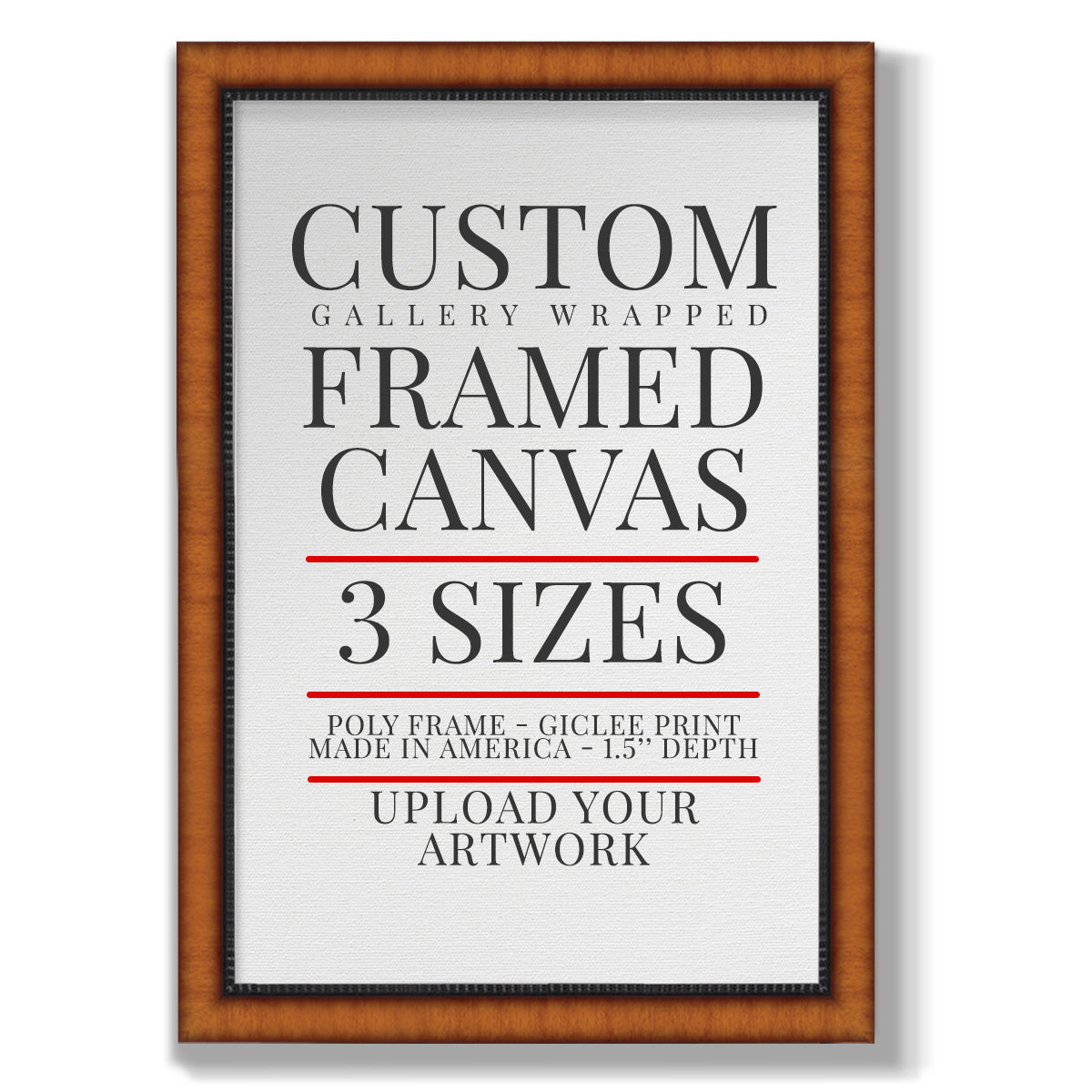 Frame Shop Custom Canvas