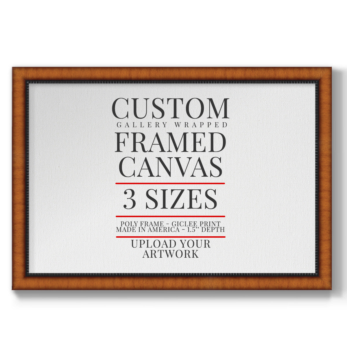 Frame Shop Custom Canvas