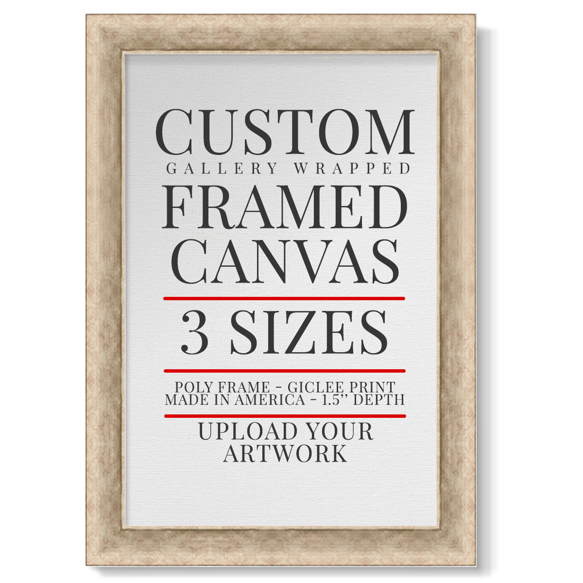 Frame Shop Custom Canvas