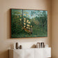 Fight Between a Tiger and a Buffalo, 1908 - Floater Framed Canvas Print