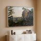 Landscape with the Balbersteine near Miesenbach, 1839 - Floater Framed Canvas Print