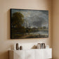 Salisbury Cathedral from the Meadows, c. 1831 - Floater Framed Canvas Print