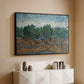 Olive Trees, 1889 - Floater Framed Canvas Print