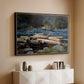 Hudson River, 1892 - Floater Framed Canvas Print