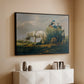 The Hay Wagon (Der Heuwagen), 1824 - Floater Framed Canvas Print