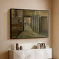 The Conversation, 1884 - Floater Framed Canvas Print