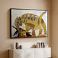 Cat Eating a Bird, 1939 - Floater Framed Canvas Print