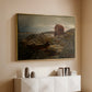A Fisherman's Home, Lillesand, 1858 - Floater Framed Canvas Print
