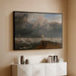 Port Ruysdael, 1827 - Floater Framed Canvas Print