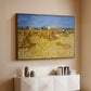 Wheat Field with Sheaves (Harvest in Provence), 1888 - Floater Framed Canvas Print