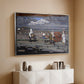Country Road (Landstrasse), 1905 - Floater Framed Canvas Print