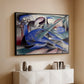 Dreaming Horse, 1913 - Floater Framed Canvas Print