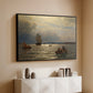 From the Inlet of Oslo, 1874 - Floater Framed Canvas Print
