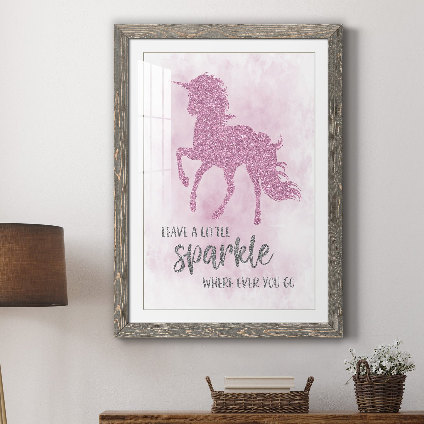 Sparkle - Premium Framed Print - Distressed Barnwood Frame - Ready to Hang