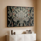 Hanging (Printed Textile), c. 18th Century - Floater Framed Canvas Print