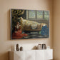 The Sleeping Beauty, 1921 - Floater Framed Canvas Print