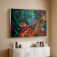 The Monkey, 1912 - Floater Framed Canvas Print