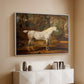 Grey Arabian Stallion, Property of Sir Watkin Williams-Wynn, c. 1817 - Floater Framed Canvas Print