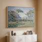 Comblat-le-Château, the Meadow, Opus 161, 1887 - Floater Framed Canvas Print